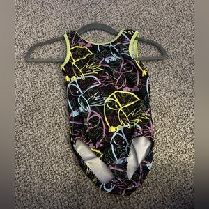 plum gymnastics leotard